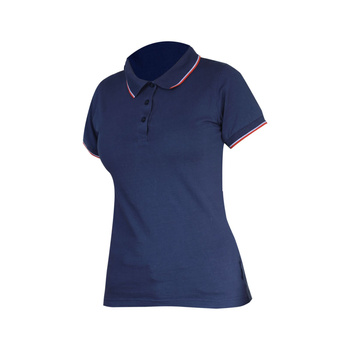 Lahti Pro Koszulka polo damska gramatura 190g granatowa rozmiar XL CE