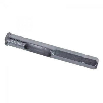 Wiertło diamentowe DEDRA DED1573 8mm, dogresu, terakoty, uchwyt sześciokątny HEX