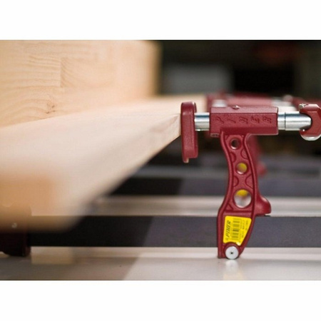 Ścisk Maxipress E-60 cm max. siła nacisku 900 kg , ramię 9,5 cm, szyna 35x8 mm