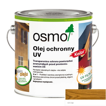 Osmo Olej Ochronny UV 425- Dąb 2.5L