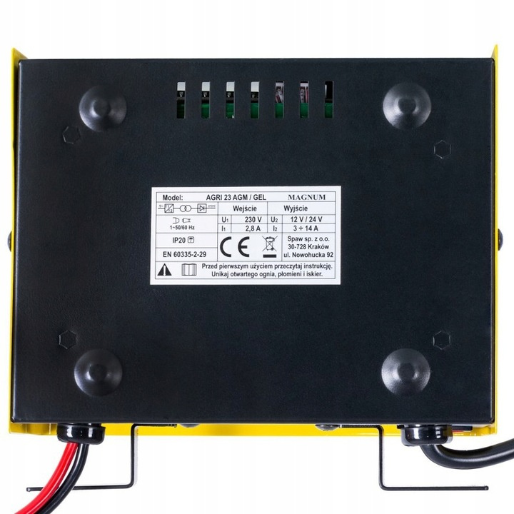 Tabliczka znamionowa prostownika Magnum AGRI 23