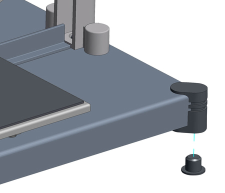 Kaufmann Przecinarka do glazury TopLine Standard 630 mm z podstawą stalową