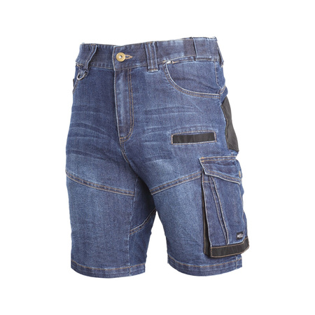 LAHTI SPODENKI KRÓTKIE JEANS NIEB R 2XL