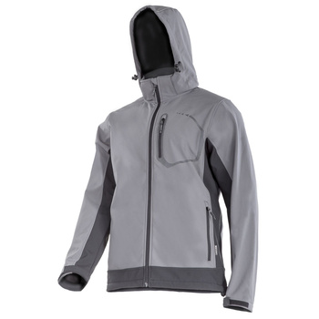 Lahti Pro Kurtka SOFTSHELL z kapturem szara rozmiar L CE