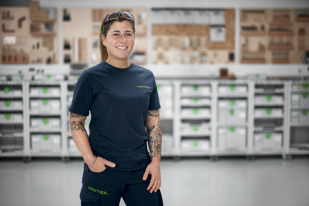 Festool T-Shirt z wycięciem okrągłym SH-FT2 L