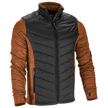 Lahti Pro Bluza ocieplana brązowo-czarna rozmiar 3XL CE