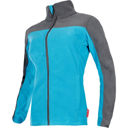 Lahti Pro Bluza polarowa turkusowo-szara damska rozmiar 2XL CE