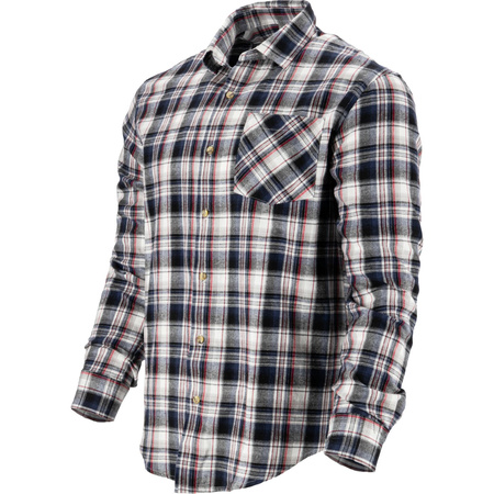 Lahti Pro Koszula flanelowa szaro-czarne gramatura 170g rozmiar 3XL CE