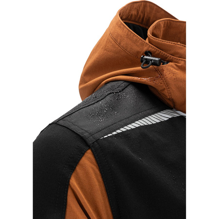 Lahti Pro Bluza stretch brązowo-czarna rozmiar XL CE