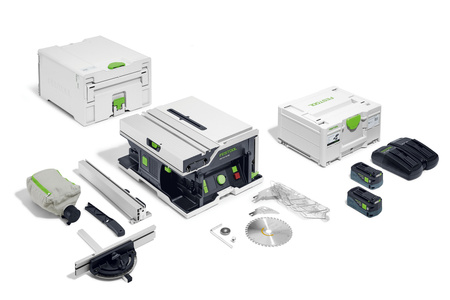 Festool Akumulatorowa stołowa pilarka tarczowa CSC SYS 50 EBI-Plus