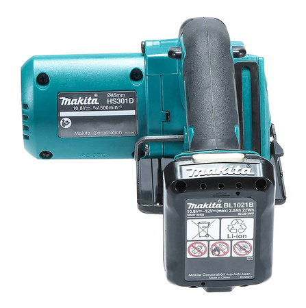 Makita Pilarka tarczowa 85mm 10,8V Li-Ion CXT HS301DZ