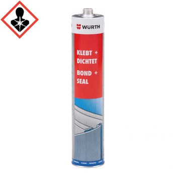 Wurth Klej i Szczeliwo K+D kolor szary 300 ml – Klej Strukturalny Bond + Seal