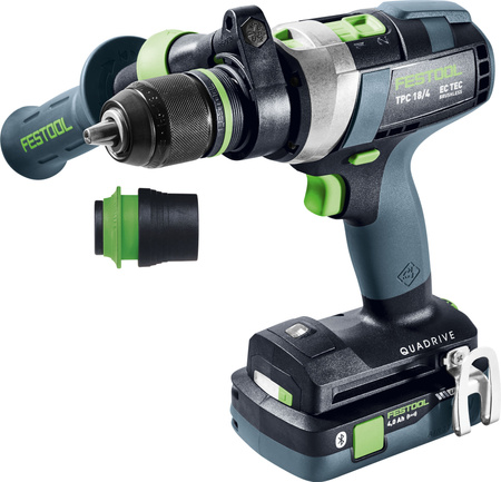 Festool Akumulatorowa wiertarko-wkrętarka udarowa TPC 18/4 5,0/4,0 I-Plus QUADRIVE