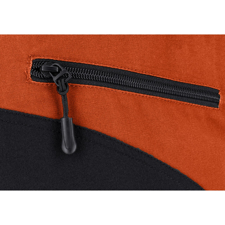 Lahti Pro Spodnie z elementami stretch ceglasto-czarne rozmiar 2XL CE