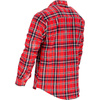 Lahti Pro Koszula flanelowa czerwono-granatowa gramatura 170g rozmiar 3XL CE