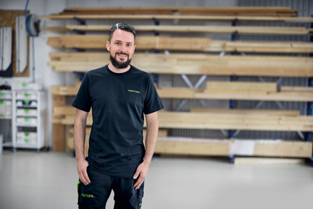 Festool T-Shirt z wycięciem okrągłym SH-FT2 XXXL