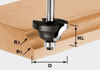 Festool Frez dwupromieniowy HW S8 D31,7/R4/R4