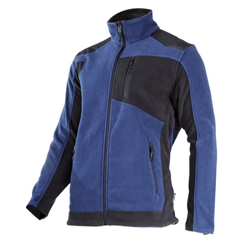 Lahti Pro Bluza polarowa ze wzmocnieniami granatowe-czarne rozmiar 2XL CE