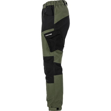 Lahti Pro Spodnie z elementami stretch zielono-czarne rozmiar M CE