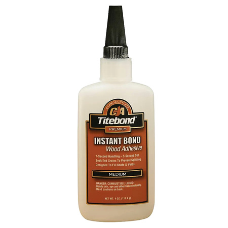 Titebond Instant Bond Wood Adhesive Medium Klej do drewna Szybkoschnący 56g