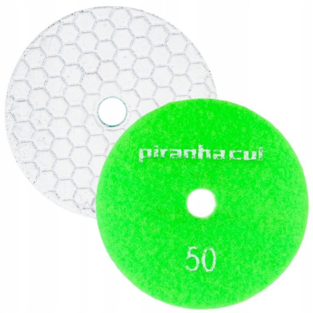 Pad diamentowy dysk polerski 100 mm na rzep - Granulacja 50