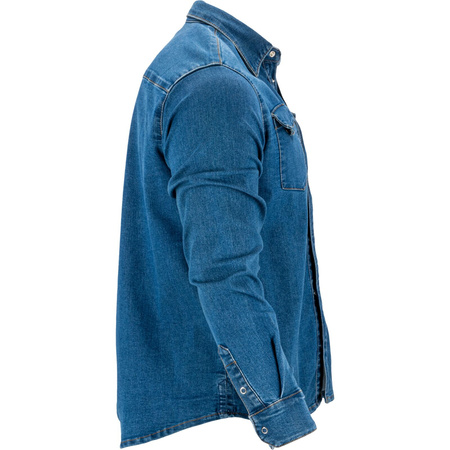 Lahti Pro Koszula jeansowa niebieska rozmiar 3XL CE