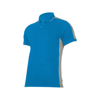 Lahti Pro Koszulka polo gramatura 190g niebiesko-szara rozmiar 3XL CE
