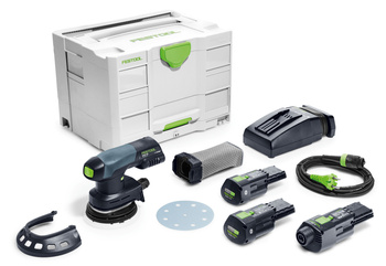 Festool Akumulatorowa szlifierka mimośrodowa ETSC 125 3,0 I-Set