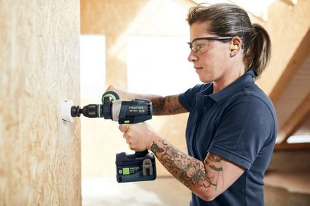 Festool Akumulatorowa wiertarko-wkrętarka TDC 18/4 5,0/4,0 I-Plus QUADRIVE