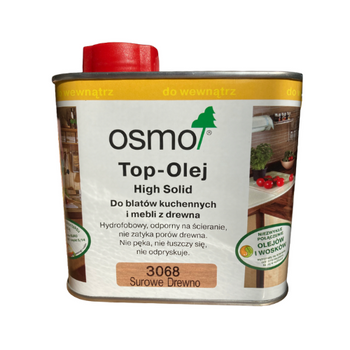 Osmo Top olej do blatów kuchennych i mebli z drewna 3068- Surowe drewno 0.5L