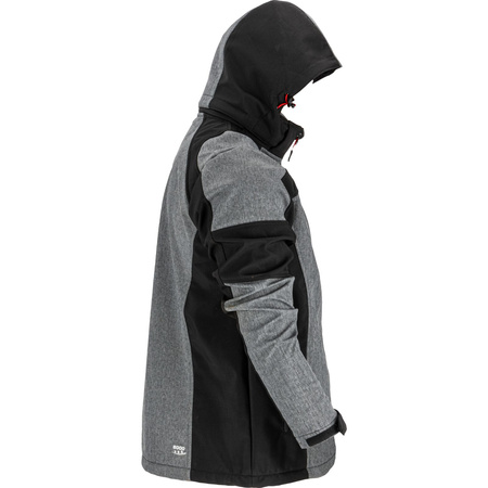 Lahti Pro Kurtka SOFTSHELL z kapturem szaro-czarno-czerwony rozmiar L CE