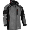 Lahti Pro Kurtka SOFTSHELL z kapturem szaro-czarno-czerwony rozmiar XL CE