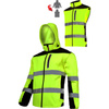 Lahti Pro SOFTSHELL ostrzegawczy z odpinanymi rękawami żółty rozmiar M CE