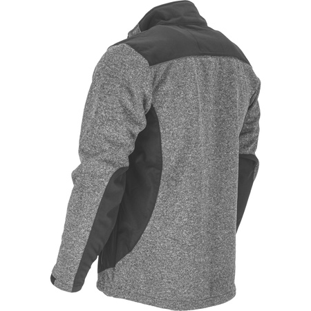Lahti Pro Kurtka sweter wstawki soft szaro-czarna rozmiar 2XL CE