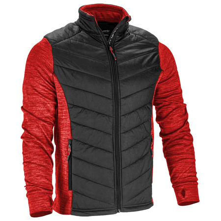 Lahti Pro Bluza ocieplana czerwono-czarna rozmiar XL CE