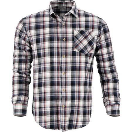 Lahti Pro Koszula flanelowa szaro-czarne gramatura 170g rozmiar 3XL CE