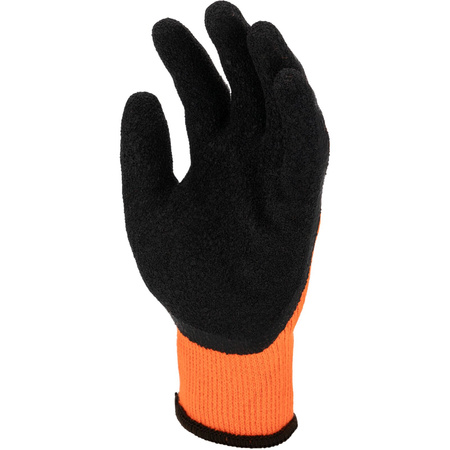 Lahti Pro Rękawice ocieplane czarno-pomarańczowe L251009P rozmiar 9 CE