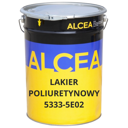 ALCEA 5333-5E02 – Poliuretanowy lakier nawierzchniowy biały mat 20 GL (kalibrowalny)