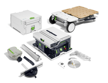 Festool Akumulatorowa stołowa pilarka tarczowa CSC SYS 50 EBI-Basic-Set