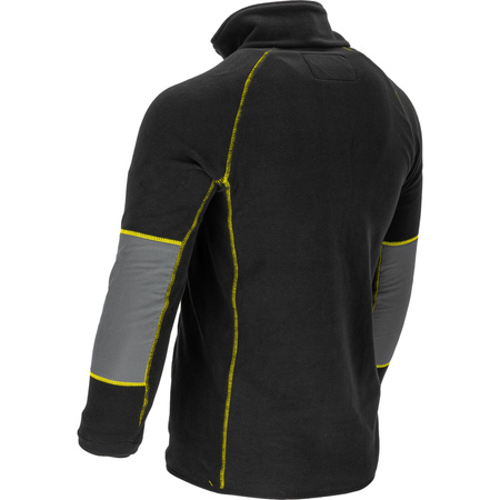 Lahti Pro Bluza polarowa STRETCH czarna rozmiar 3XL CE