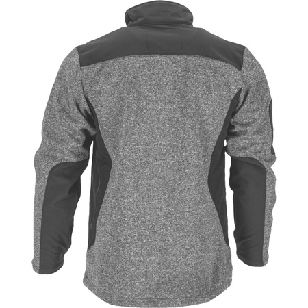 Lahti Pro Kurtka sweter wstawki soft szaro-czarna rozmiar XL CE