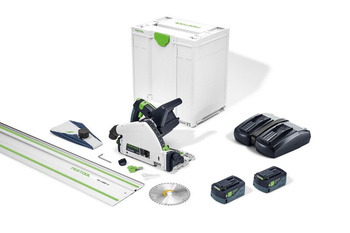 Festool Zagłębiarka akumulatorowa TSC 55 5,0 KEBI-Plus/XL-FS z szyną prowadzącą 1400 mm