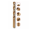 DEDRA Wiertło do metalu, HSS-Co, 5% Co, 135°, 1x34mm, 3szt