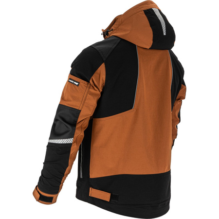 Lahti Pro Bluza stretch brązowo-czarna rozmiar XL CE