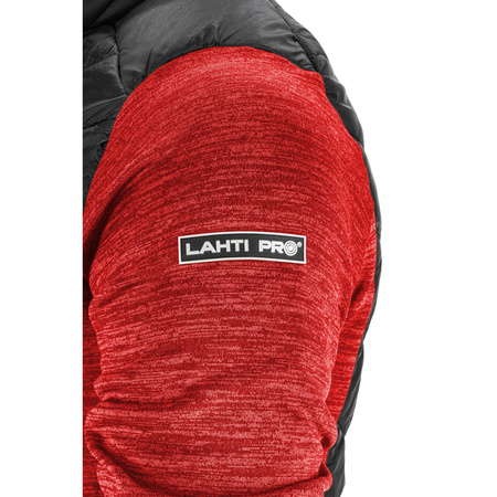 Lahti Pro Bluza ocieplana czerwono-czarna rozmiar XL CE