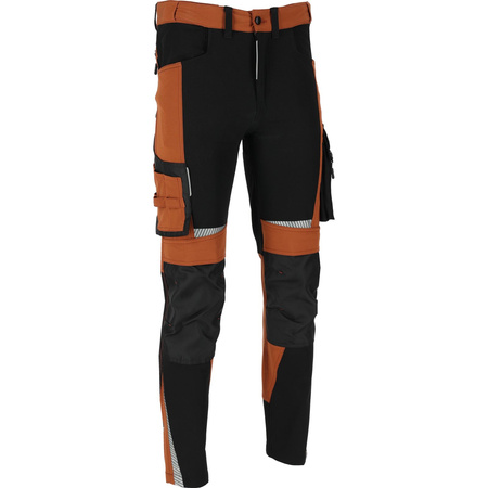 Lahti Pro Spodnie STRETCH brązowo-czarne rozmiar 2XL CE