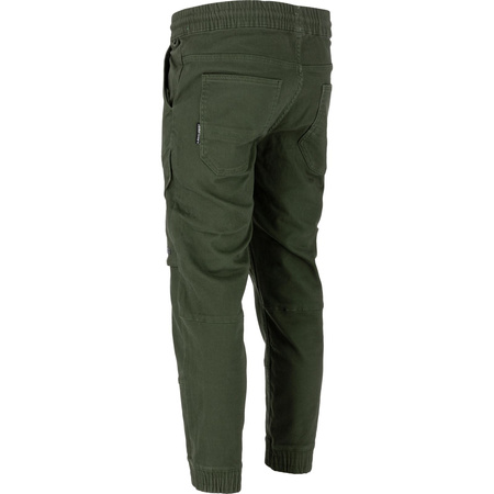Lahti Pro Spodnie Joggery zielone STRETCH rozmiar 3XL CE