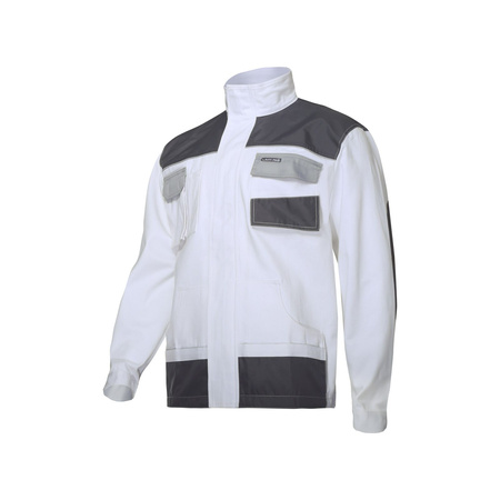 Lahti Pro Bluza biało-szara 100% bawełna rozmiar 3XL (60) CE