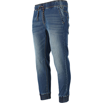 Lahti Pro Spodnie Joggery jeansowe niebieskie STRETCH rozmiar M CE