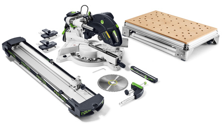 Festool Ukośnica przesuwna KS 120 REB-Set-MFT KAPEX
